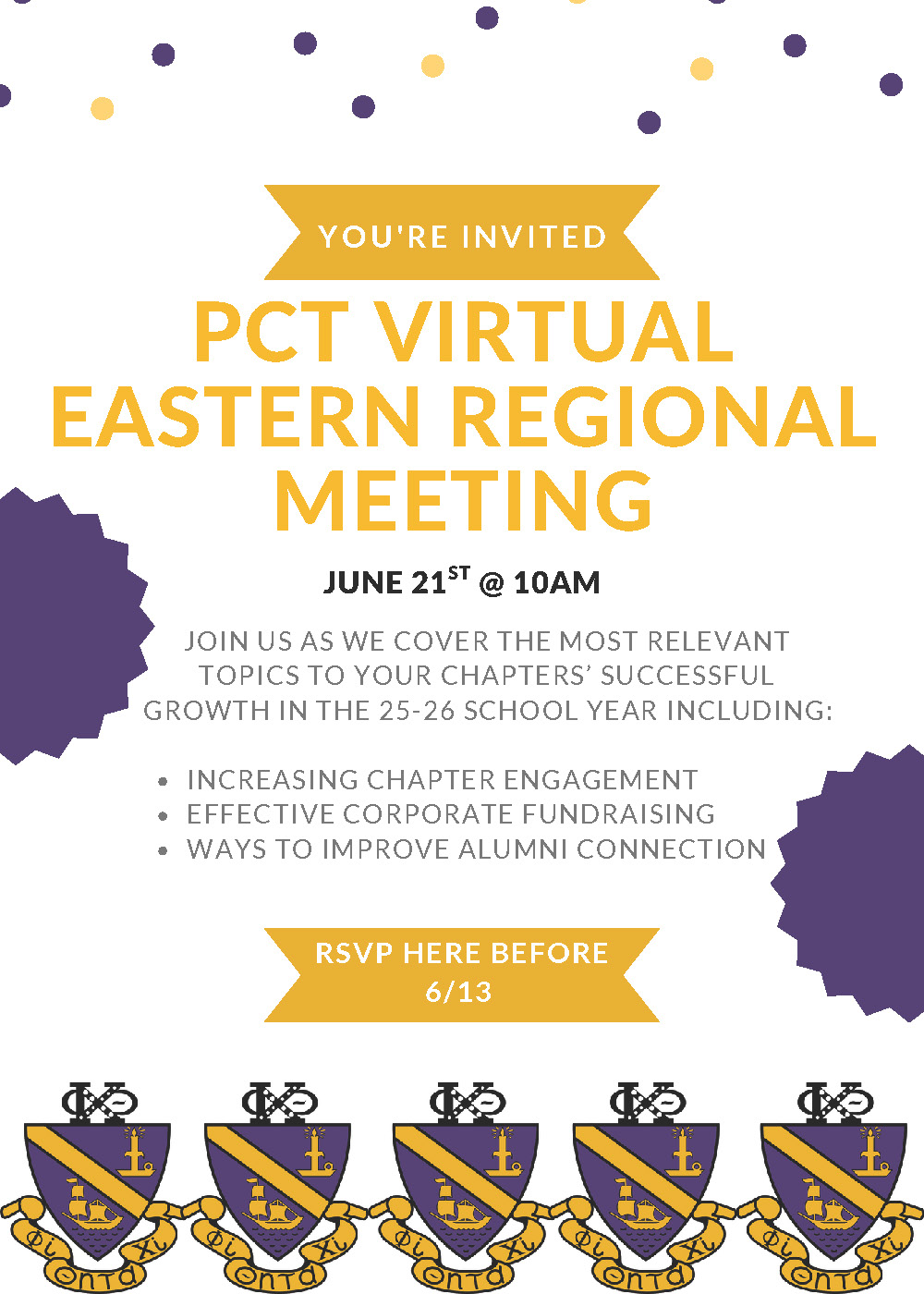 PCT Virtual Eastern Regional Meeting