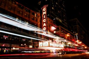 Chicago Night Scene